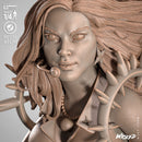 Dazzler Portrait Bust resin bust kit view 3