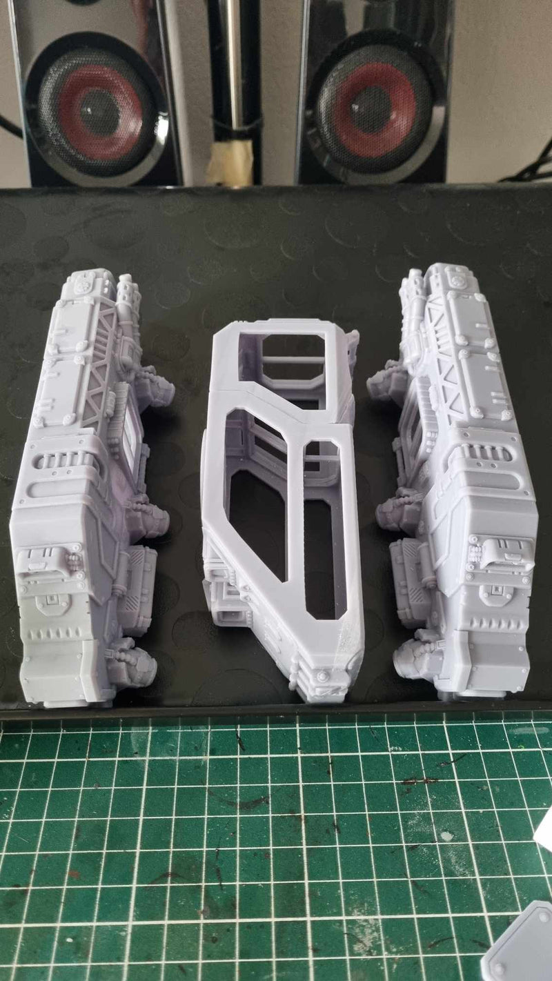 Space Knights Repeller - DakkaDakka Resin Vehicle Kit - image 3