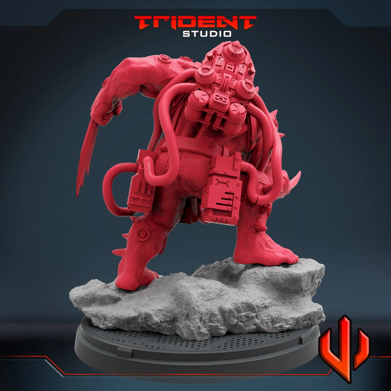 Weapon H Marvel MCP-compatible 40mm resin proxy miniature by Trident Miniatures - product image 3