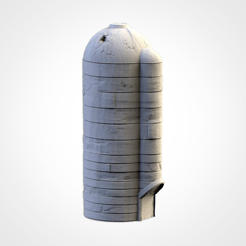 Silos & Storage Tanks 3D printed terrain view 3