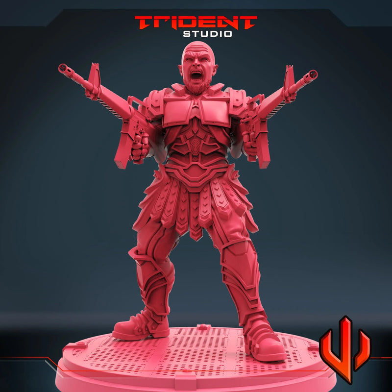 Executioner Marvel MCP-compatible 40mm resin proxy miniature by Trident Miniatures - product image 3