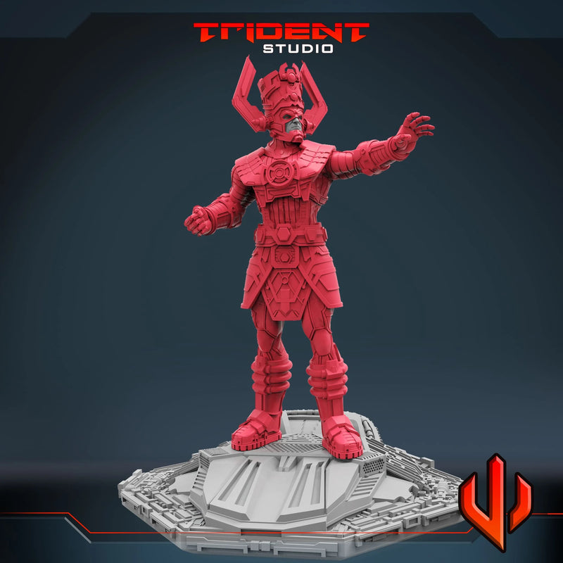 Galactus Marvel MCP-compatible 40mm resin proxy miniature by Trident Miniatures - product image 3