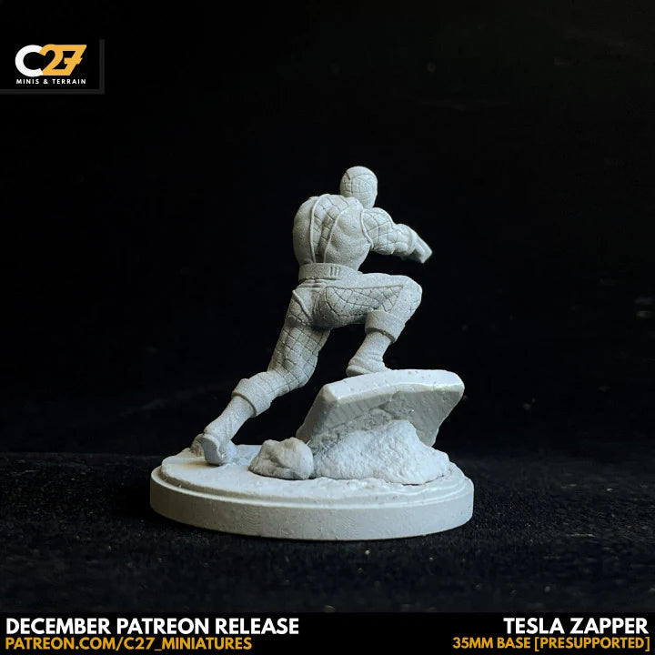 Shocker (Dec 2021 Sculpt) Marvel MCP-compatible resin miniature by C27 Studios - product image 3