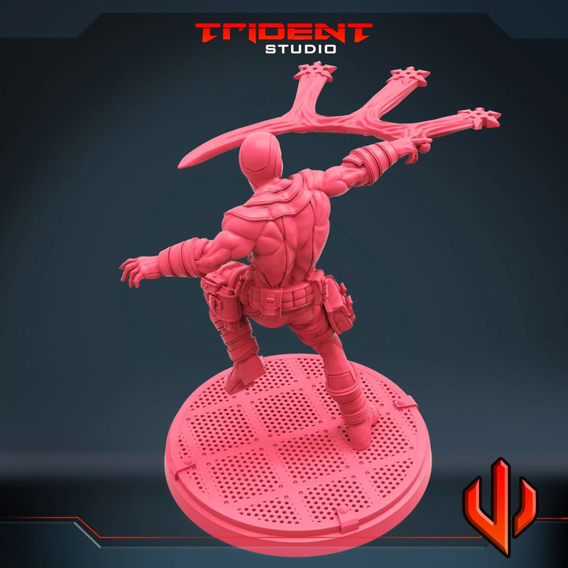Bullseye Marvel MCP-compatible 40mm resin proxy miniature by Trident Miniatures - product image 3