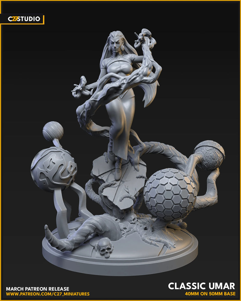 Umar (Classic) Marvel MCP-compatible resin miniature by C27 Studios - product image 3