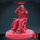Professor X Marvel MCP-compatible 40mm resin proxy miniature by Trident Miniatures - product image 3