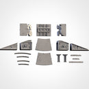 Bridges 3D printed terrain view 3