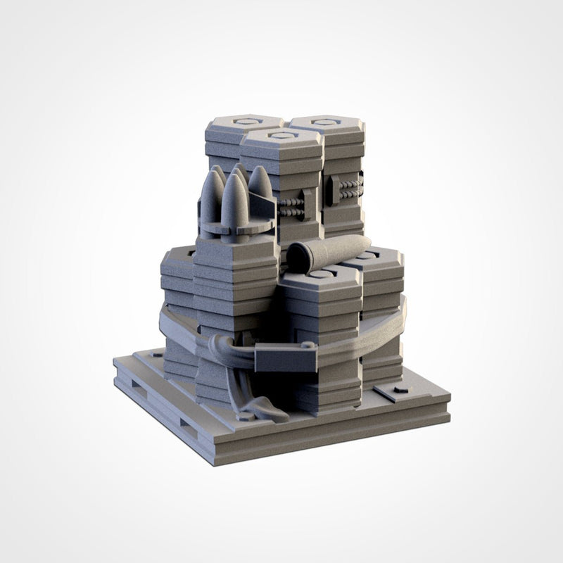 Supplies Pack 3D printed terrain view 3