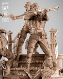 Diorama Resident Evil resin diorama kit view 3