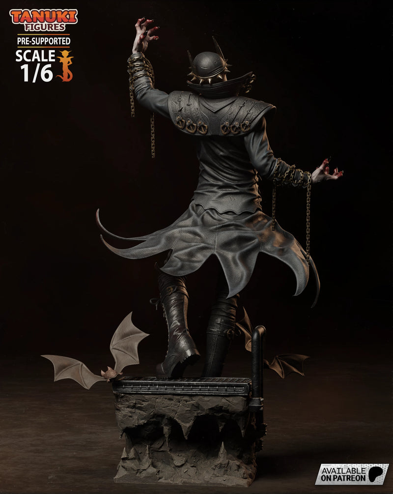 Batman Who Laughs Resin Statue & Bust - Full Size view 3