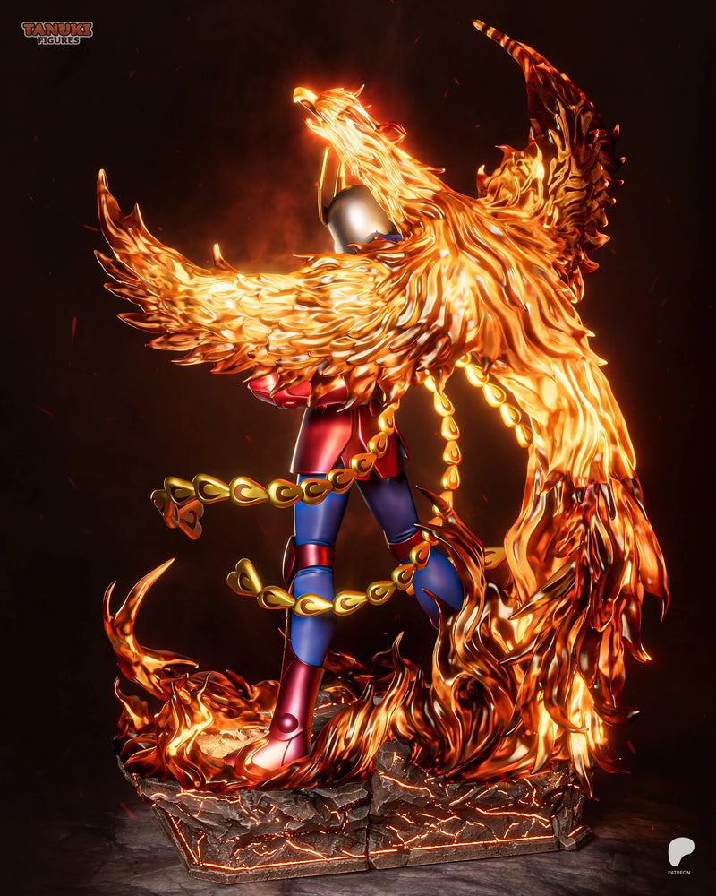 Phoenix Ikki Resin Statue & Bust - Full Size view 3
