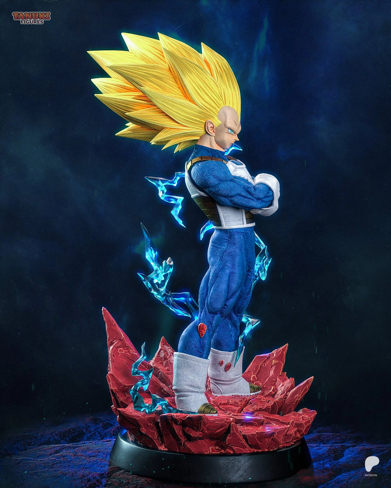 Vegeta SSJ3 Resin Statue & Bust - Full Size view 3