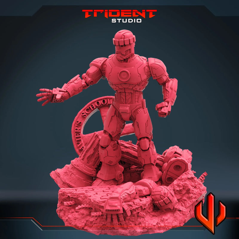 Sentinel - Sculpt D Marvel MCP-compatible 40mm resin proxy miniature by Trident Miniatures - product image 3