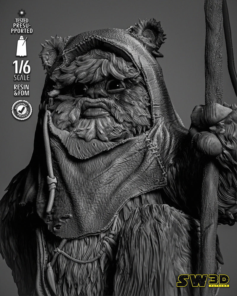 Ewok 1 Sculpture