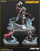 Zombie Thor Marvel MCP-compatible resin miniature by C27 Studios - product image 3