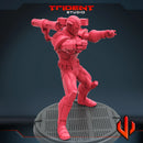 Classic War Machine Marvel MCP-compatible 40mm resin proxy miniature by Trident Miniatures - product image 3