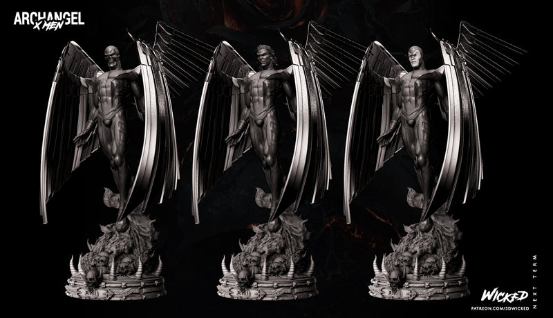 Archangel Sculpture resin statue kit view 3