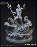 Zombie Namor Marvel MCP-compatible resin miniature by C27 Studios - product image 3