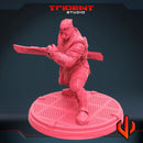 Hulkbuster And Thanos Diorama Marvel MCP-scale 40mm resin diorama by Trident Miniatures - product image 3