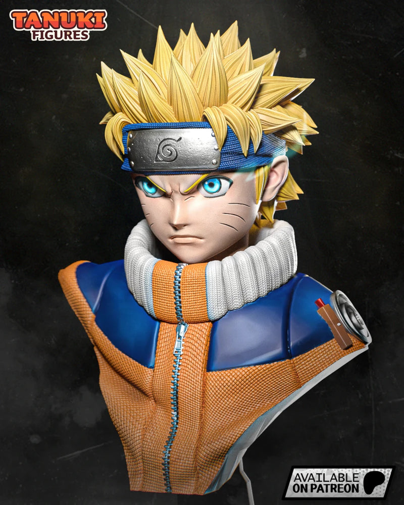 Naruto Classic Resin Statue & Bust - Bust view 3