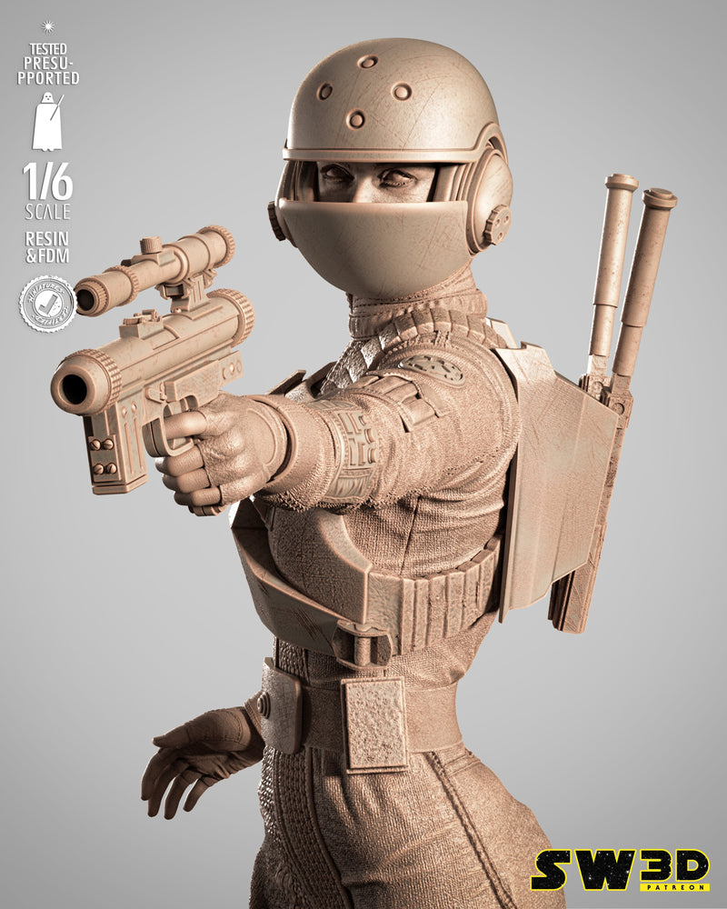 SW3D August 2025 Term Jin Erso Sculpture
