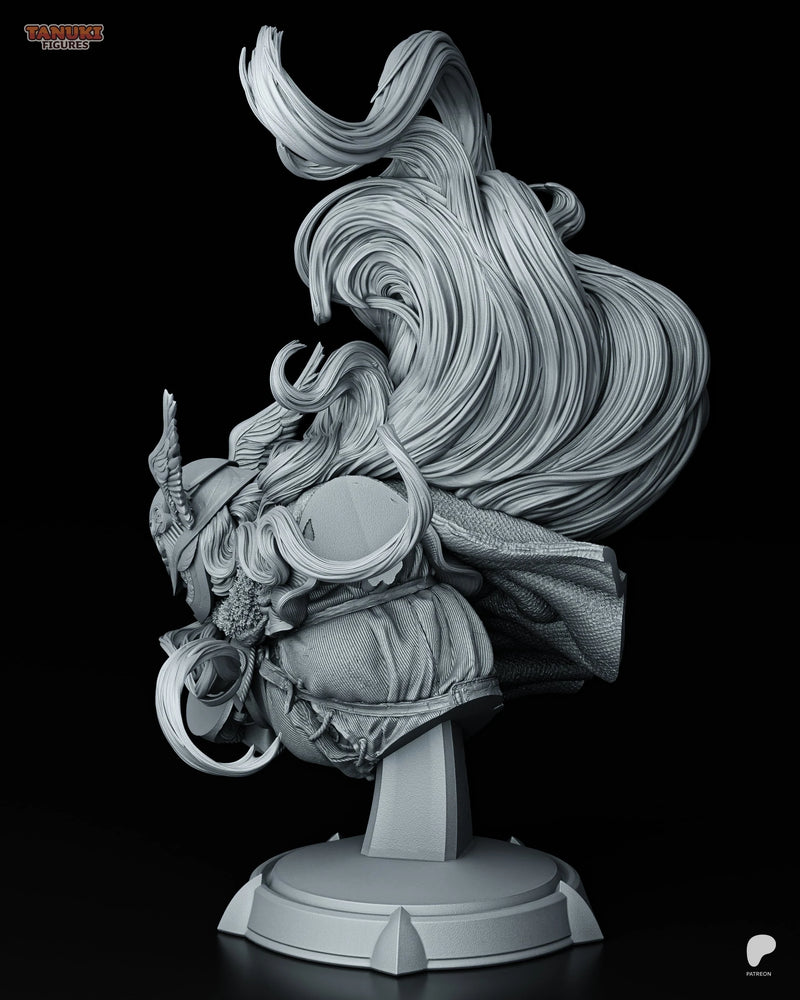 Malenia Resin Statue & Bust - Bust view 3