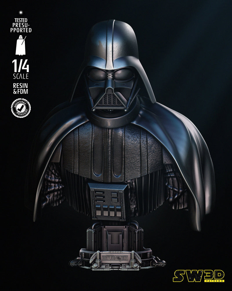 Darth Vader Return of Jedi Bust Portrait