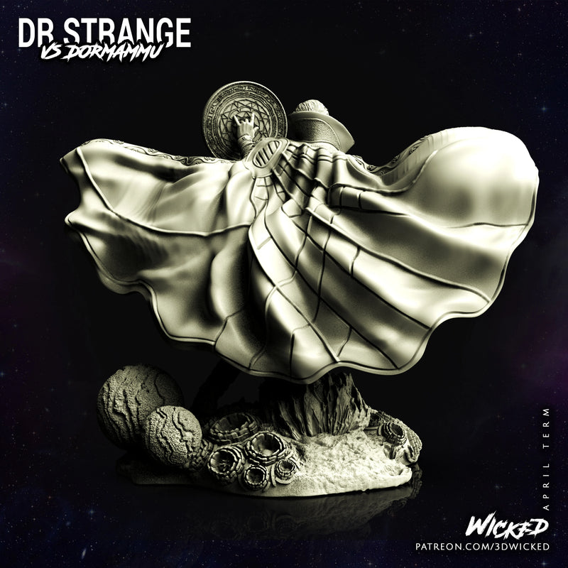 Doctor Strange Sculpture resin statue kit view 3