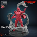 Malekith Marvel MCP-compatible 40mm resin proxy miniature by Trident Miniatures - product image 3