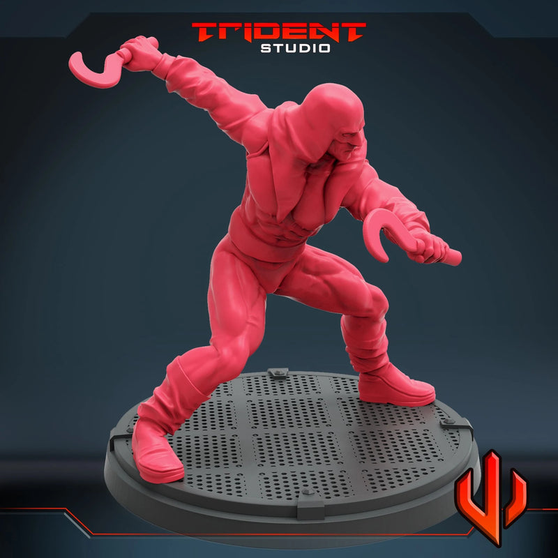 Boomslang Marvel MCP-compatible 40mm resin proxy miniature by Trident Miniatures - product image 3