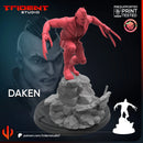 Daken Marvel MCP-compatible 40mm resin proxy miniature by Trident Miniatures - product image 3