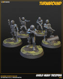 SHIELD Heavy Troopers Marvel MCP-compatible resin miniature by C27 Studios - product image 3
