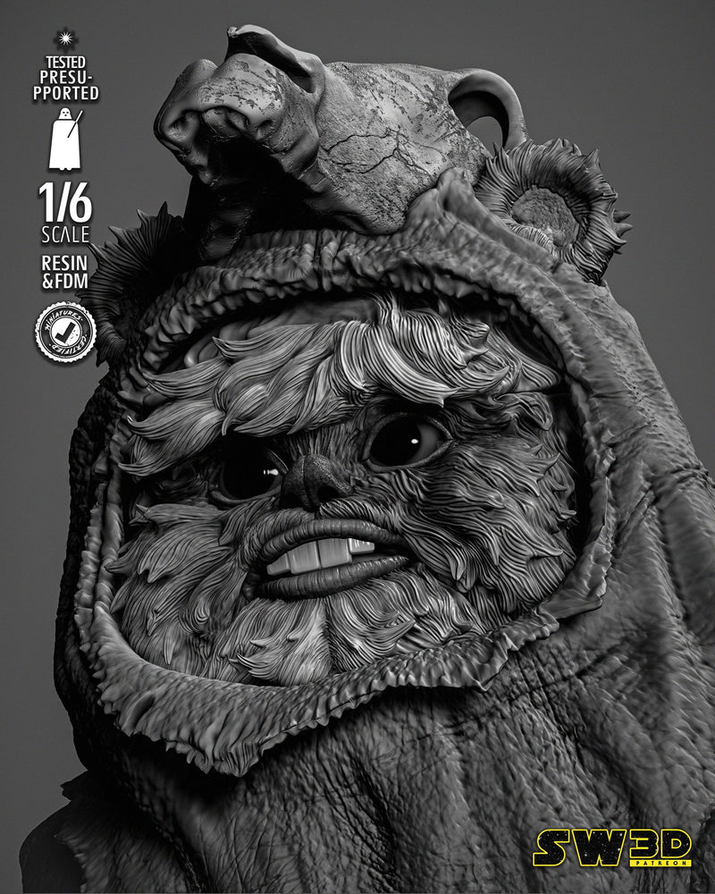 Ewok 2 Sculpture