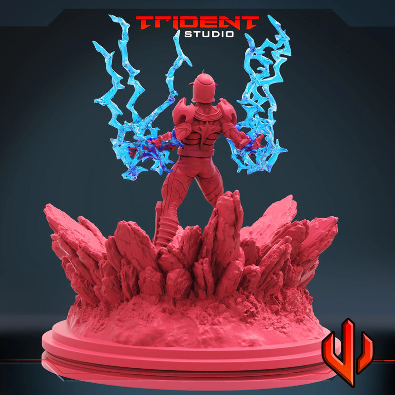 Nova Marvel MCP-compatible 40mm resin proxy miniature by Trident Miniatures - product image 3
