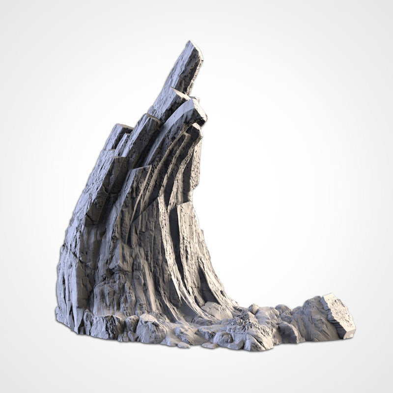Rocky Planet 3D printed terrain view 3