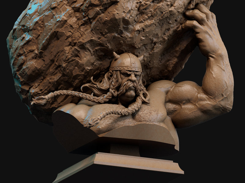 Obelix Bust - 1/9 Scale