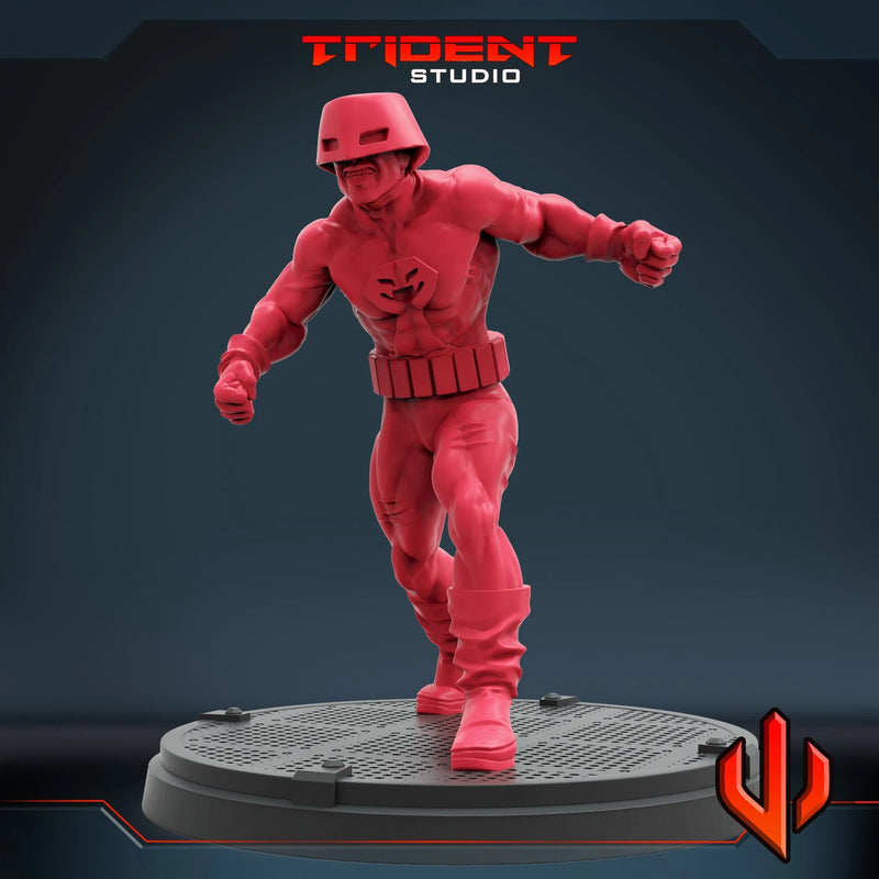 Rock Python Marvel MCP-compatible 40mm resin proxy miniature by Trident Miniatures - product image 3