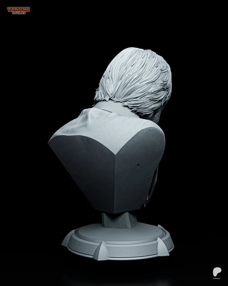 Baba Yaga Resin Statue & Bust - Bust view 3