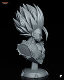 Gohan SSJ2 Resin Statue & Bust - Bust view 3