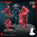 HYDRA Heavy Armor Marvel MCP-compatible 40mm resin proxy miniature by Trident Miniatures - product image 3