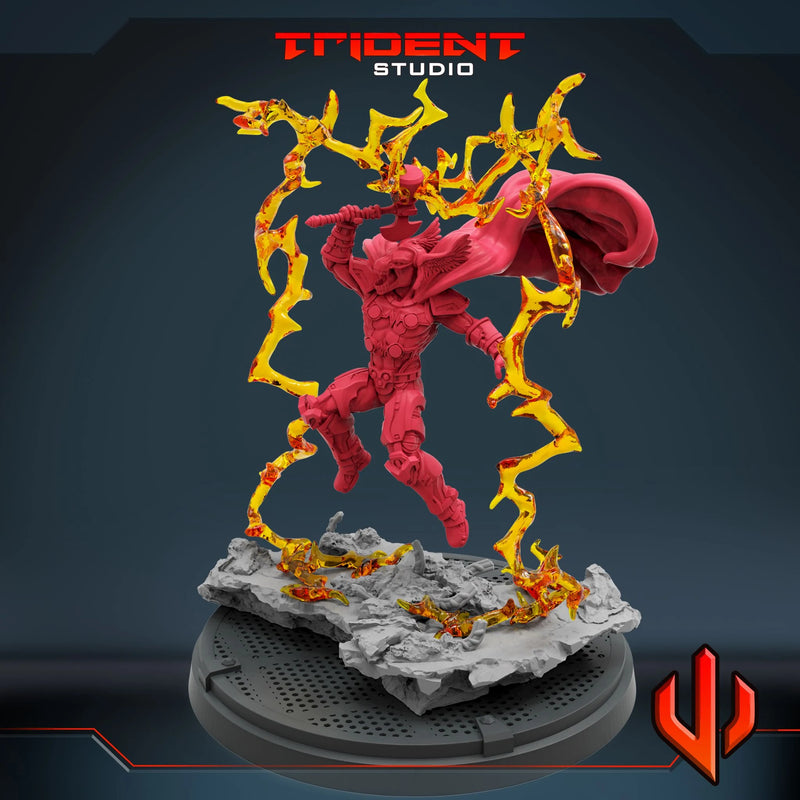 Beta Ray Bill Marvel MCP-compatible 40mm resin proxy miniature by Trident Miniatures - product image 3
