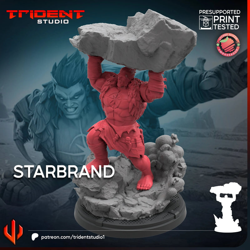 Starbrand Marvel MCP-compatible 40mm resin proxy miniature by Trident Miniatures - product image 3