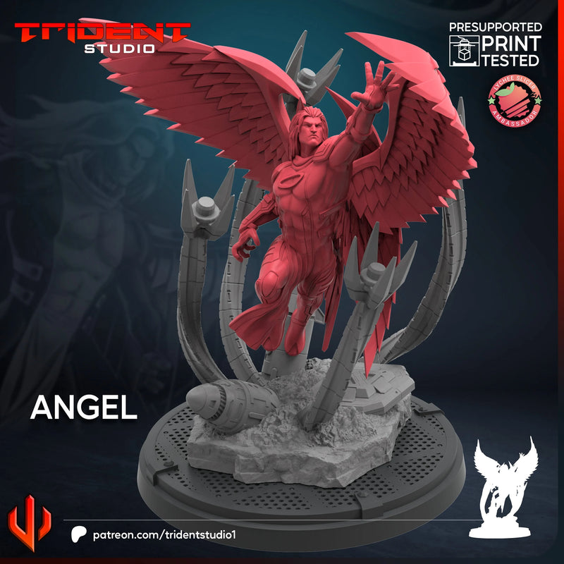 Angel Marvel MCP-compatible 40mm resin proxy miniature by Trident Miniatures - product image 3