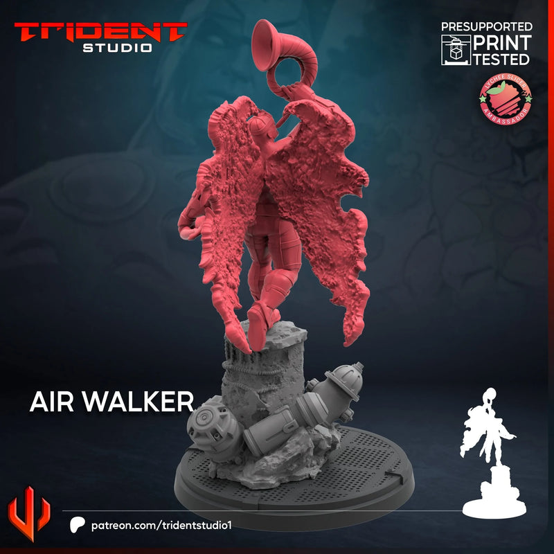 Air Walker Marvel MCP-compatible 40mm resin proxy miniature by Trident Miniatures - product image 3