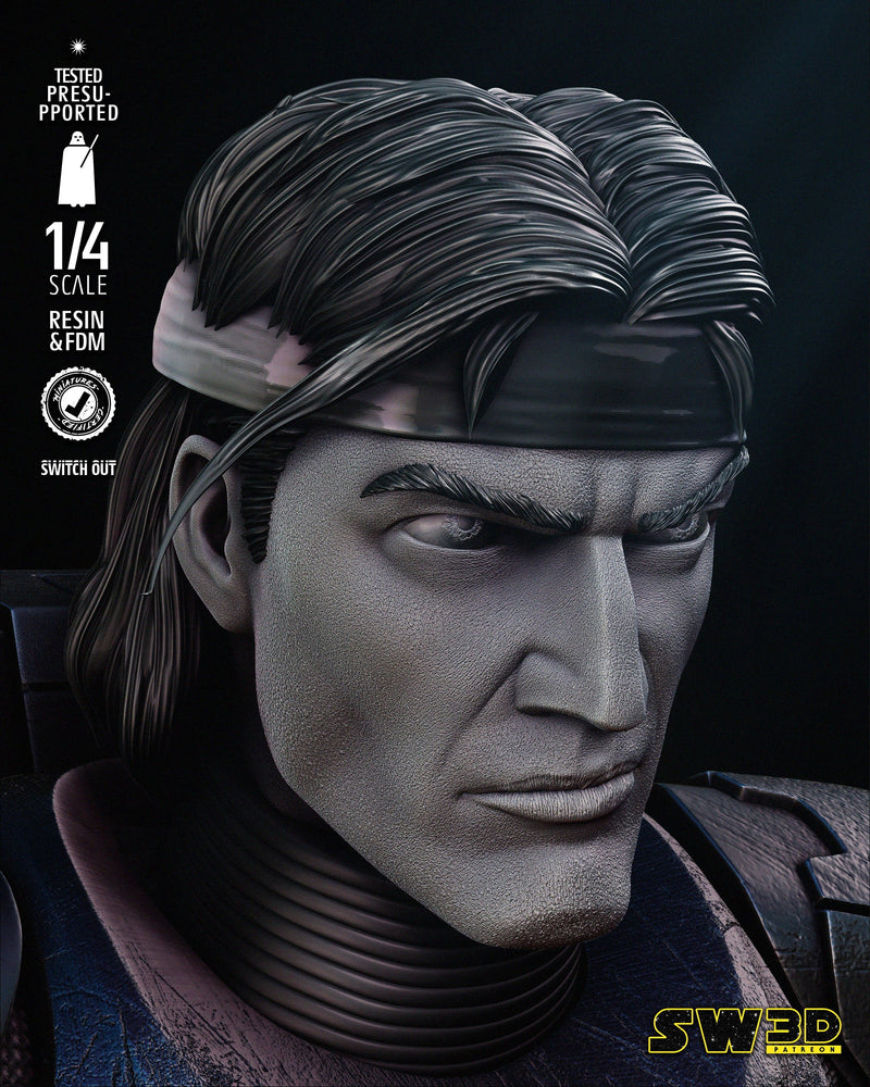 Hunter Portrait Bust