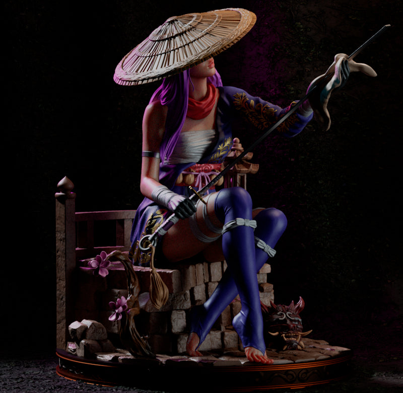 Psylocke Statue - 1/9 Scale