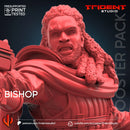 Bishop X-Men Days Of Future Past Marvel MCP-compatible 40mm resin proxy miniature by Trident Miniatures - product image 3