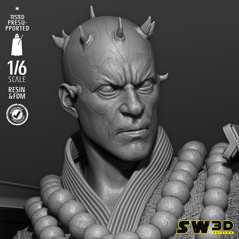 Darth Maul Samurai Sculpture