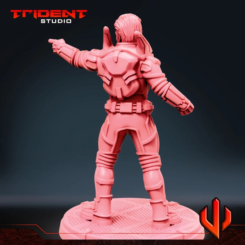 Dr Hank Pym Marvel MCP-compatible 40mm resin proxy miniature by Trident Miniatures - product image 3