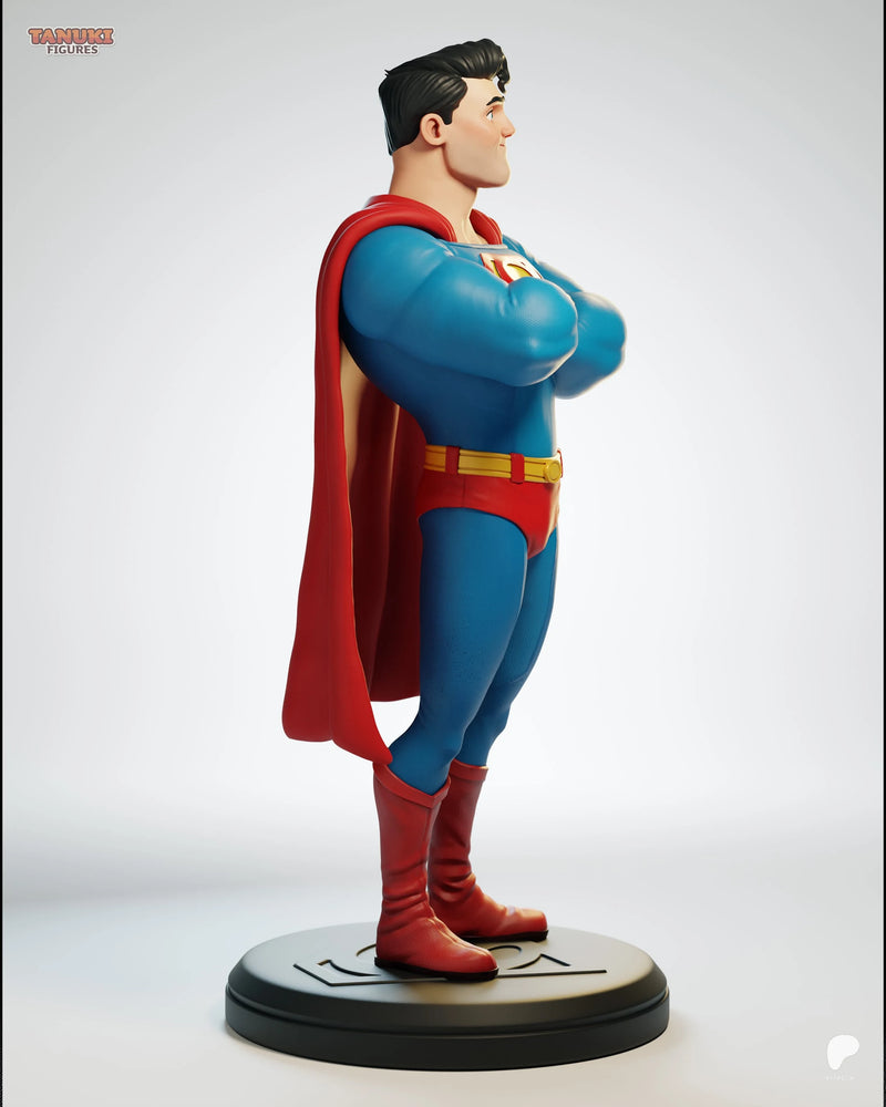 Classic Superman Toon Resin Figure - Toon view 3